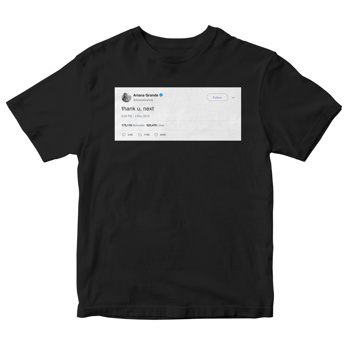 ariana grande thank u next t shirt