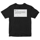John Mayer what day is it today tweet on a black t-shirt from Tee Tweets