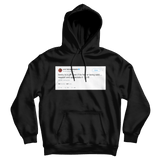 Lil B booty is a gift tweet on a black hoodie from Tee Tweets
